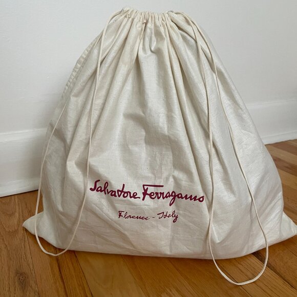 Salvatore Ferragamo Tan Shoulder Bag - Picture 7 of 7